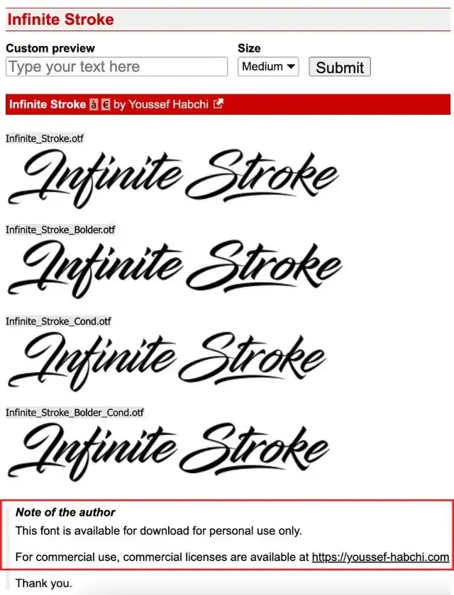 schrift-nur-persoenlich-nutzbar-beispiel