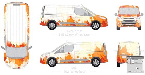 fotoskaufen signsilo zeichnung Fahrzeugvorlage Nachher Illustrator