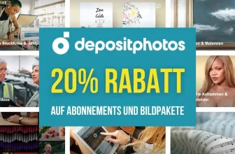 20 % Rabatt Depositphotos