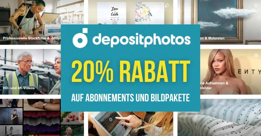 depositphotos 20 rabatt 20 % Rabatt Depositphotos