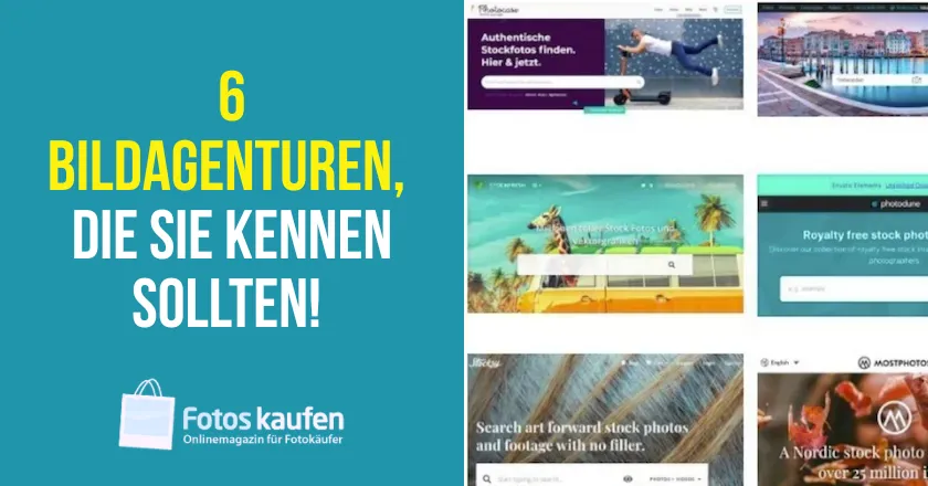 6 bildagenturen kennenlernen 6 Bildagenturen kennenlernen