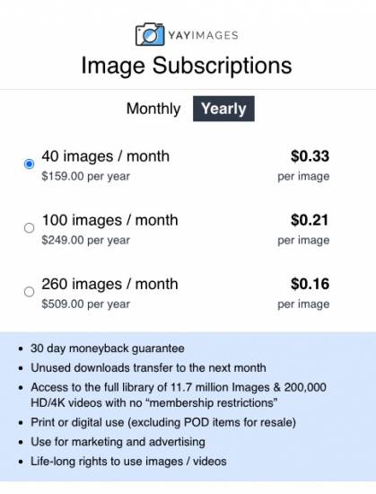 yayimages jahresabo Yayimages Preise Jahresabo