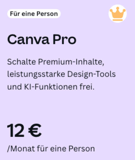 Canva - Testbericht über den Alleskönner! - canva pro monatspreis