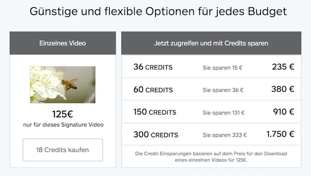 Video-Preise iStock
