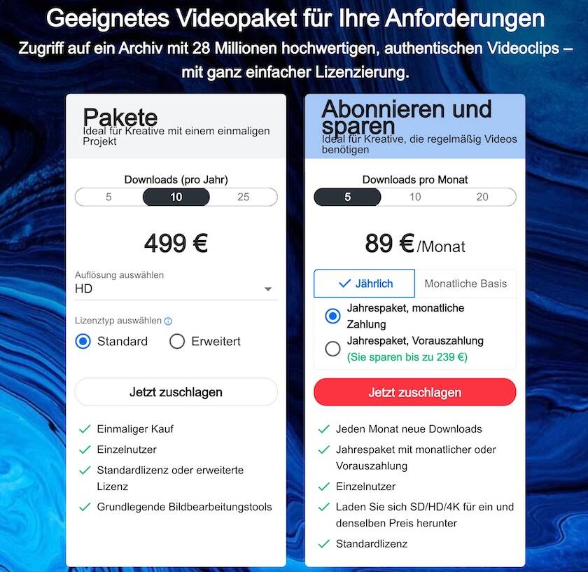 shutterstock videos preise Top 7 Stock-Video-Seiten, um Videoclips zu kaufen - shutterstock videos preise