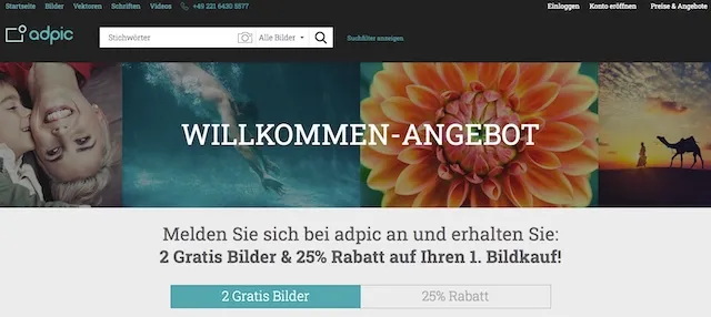 adpic willkommensangebot Willkommensangebot adpic