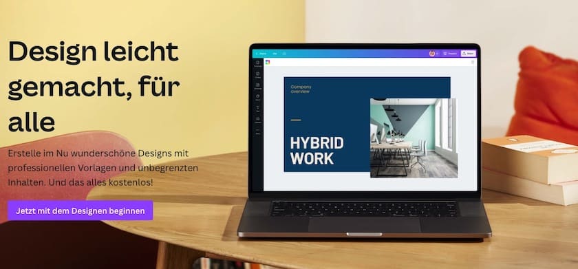 canva design leicht erstellen Canva Tool - Canva vs. Figma