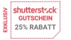 25 % Rabatt-Gutschein von Shutterstock