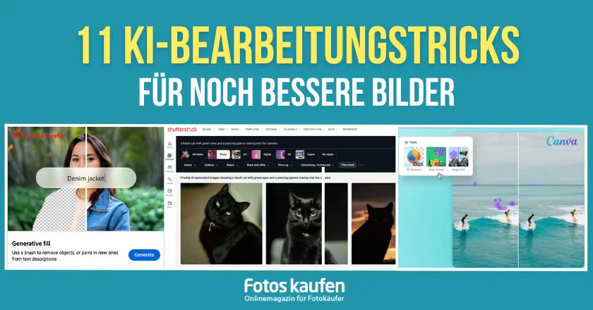 KI-Bearbeitungstricks Bilder verbessern