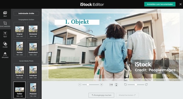 istock editor beispiel 1 Beispiel Editor iStock