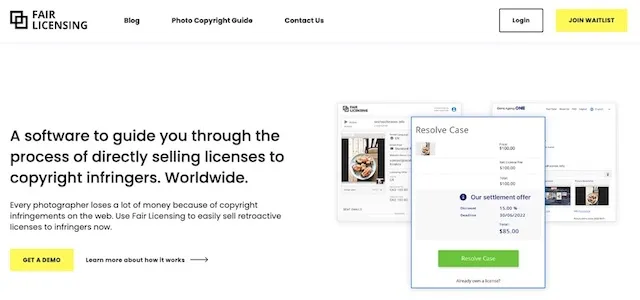 Fair Licensing Webseite 