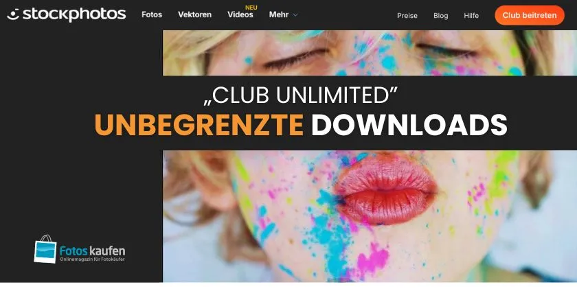 Abo Unlimited von Stockphotos.com