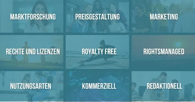 Wichtige Punkte für den Verkauf von Stockfotos
