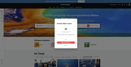 Shutterstock Testbericht, Preise & Erfahrungen - fotoskaufen shutterstock eigenes foto 1