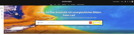 Shutterstock Testbericht, Preise & Erfahrungen - fotoskaufen shutterstock suche perfoto 1