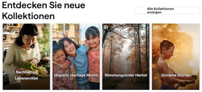Neue Kollektionen Shutterstock