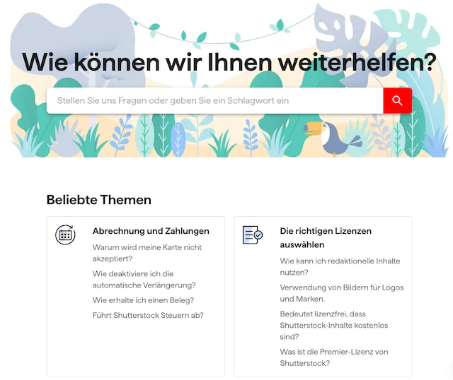 Support Shutterstock