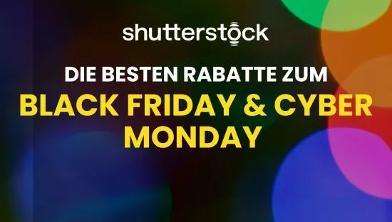 Beste Rabatte Black Friday Shutterstock