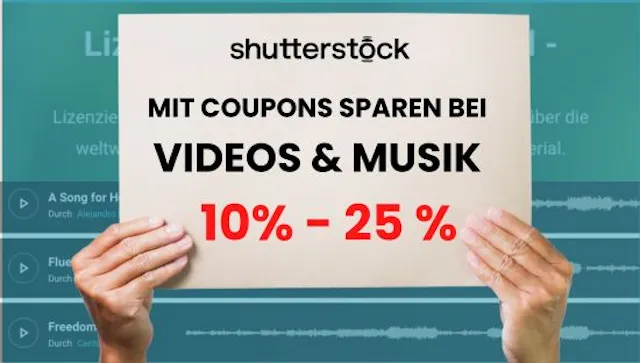 shutterstock coupons video musik Shutterstock: Sparen bei Videos und Musik – Ja, mit Coupons! - shutterstock coupons video musik