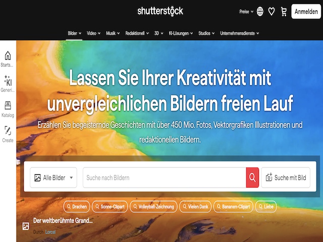 20 % Rabatt auf alle Shutterstock-Inhalte – nur für kurze Zeit! - shutterstock fotosite