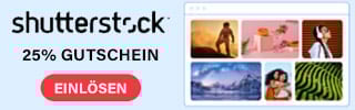 Shutterstock - 25% Gutschein
