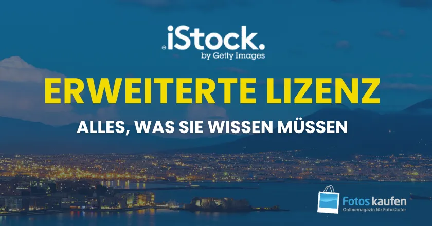 Erweiterte Lizenz iStockphoto