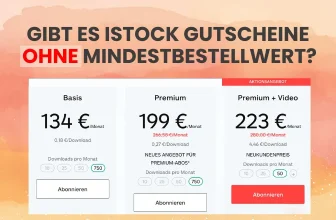 Gutschein ohne Mindestbestellwert von iStock