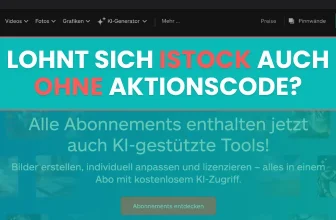 Ohne Aktionscode lohnt sich iStock?