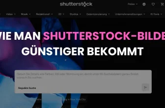 Shutterstock-Bilder günstiger bekommen