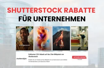 Rabatte von Shutterstock für Unternehmen