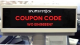 Shutterstock: So einfach lösen Sie Ihren Coupon Code ein!